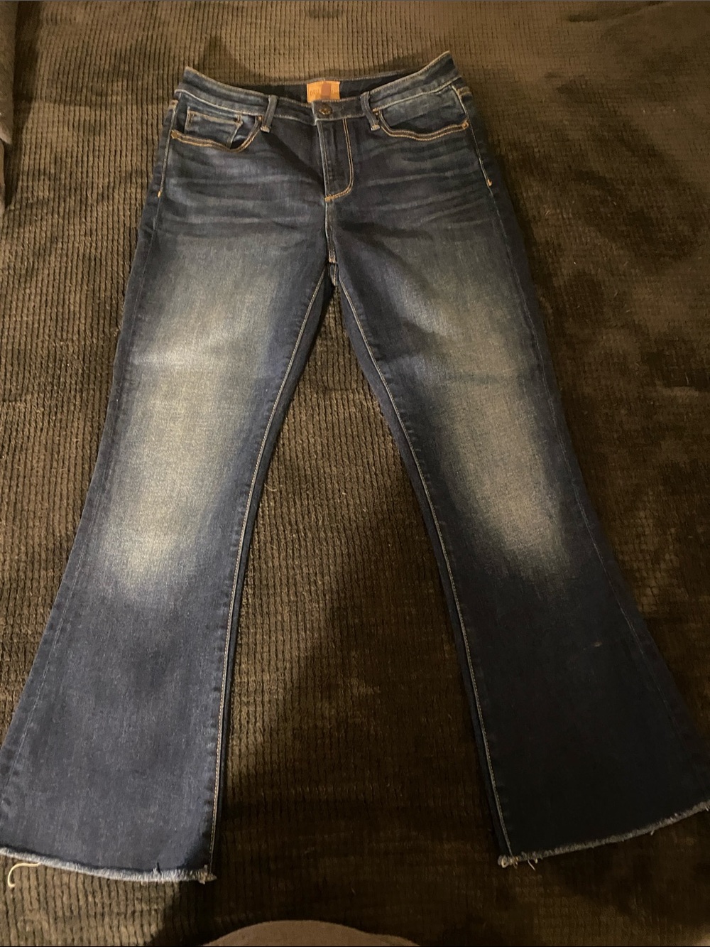 DRIFTWOOD Vintage Wash Blue Flare Jeans